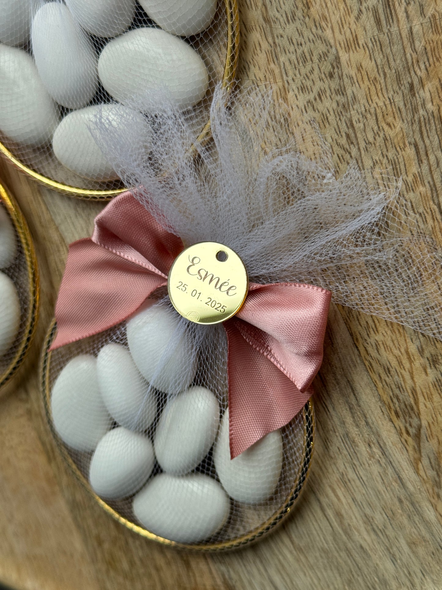 Cadeaux invités anneau/dragées (lire description)