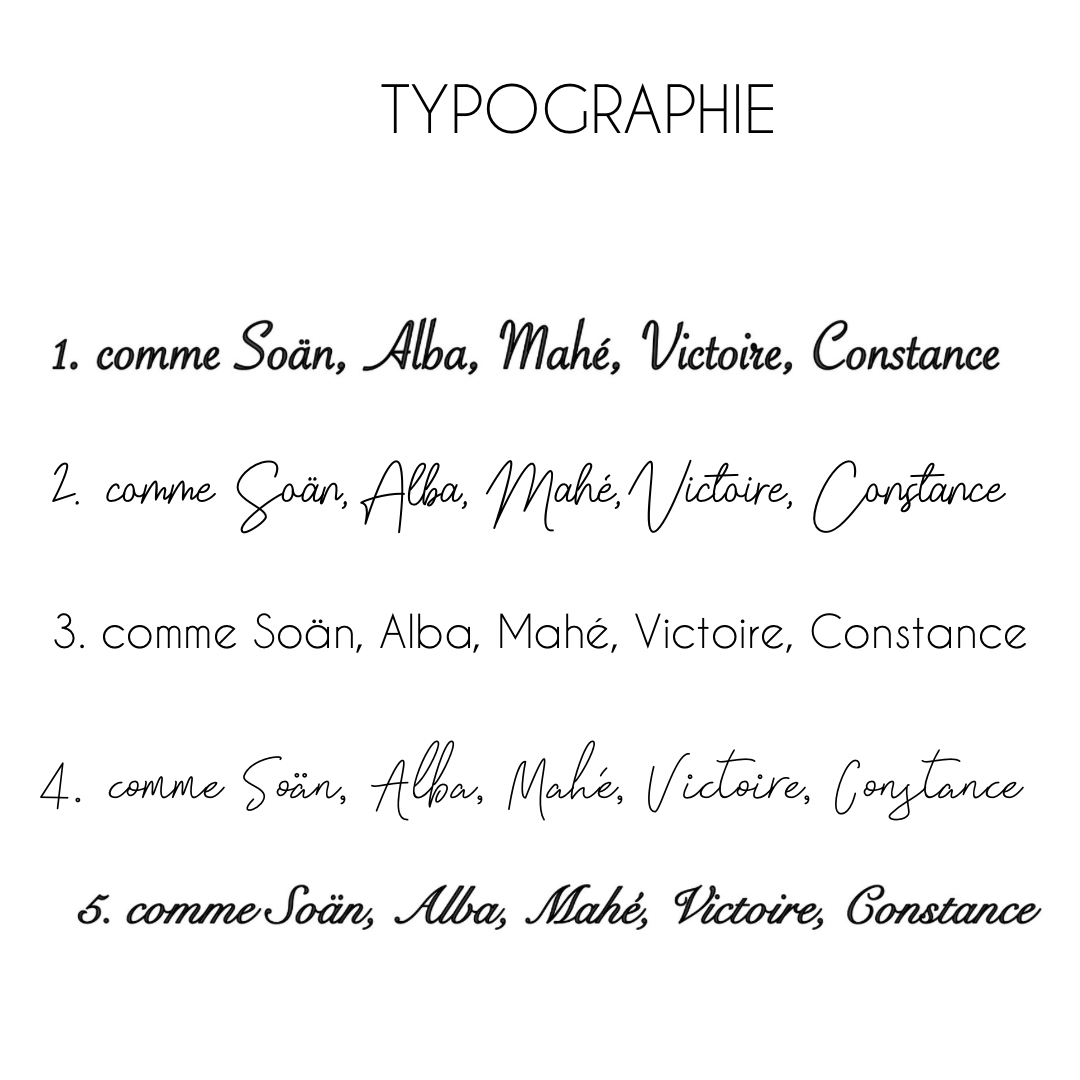 Grand Tambourin Lettre