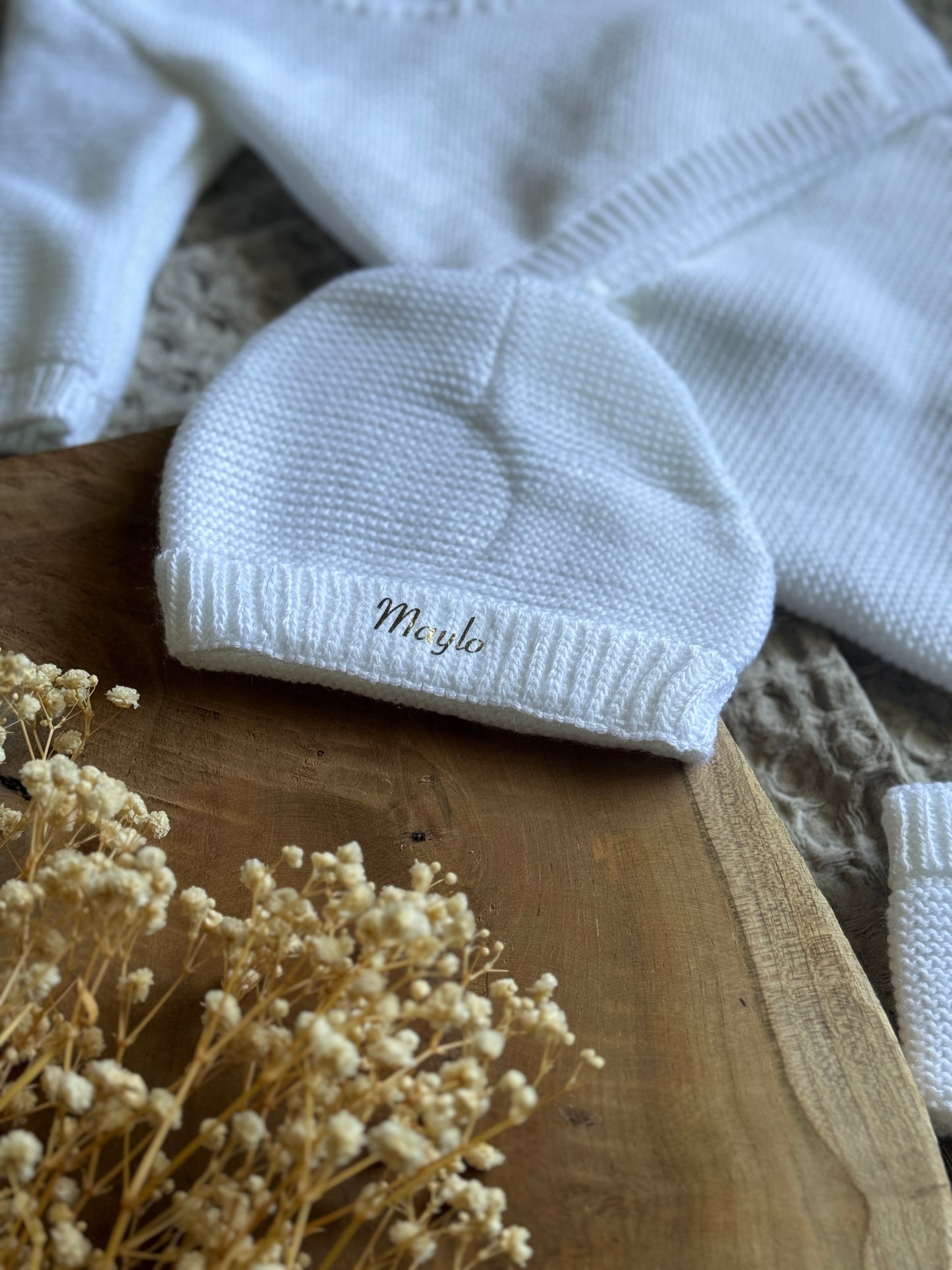 Ensemble naissance en laine