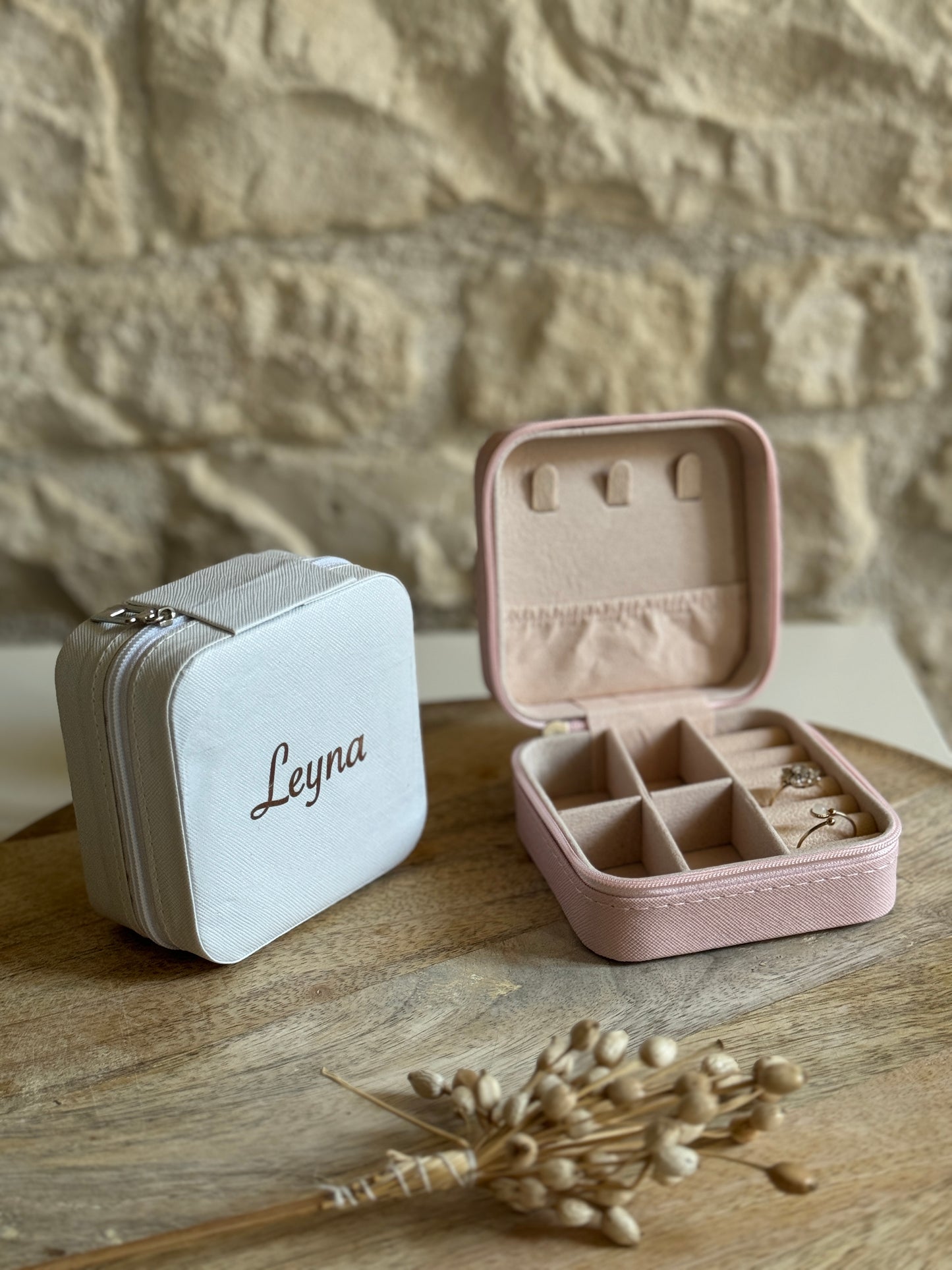 Boîte à bijoux personnalisée