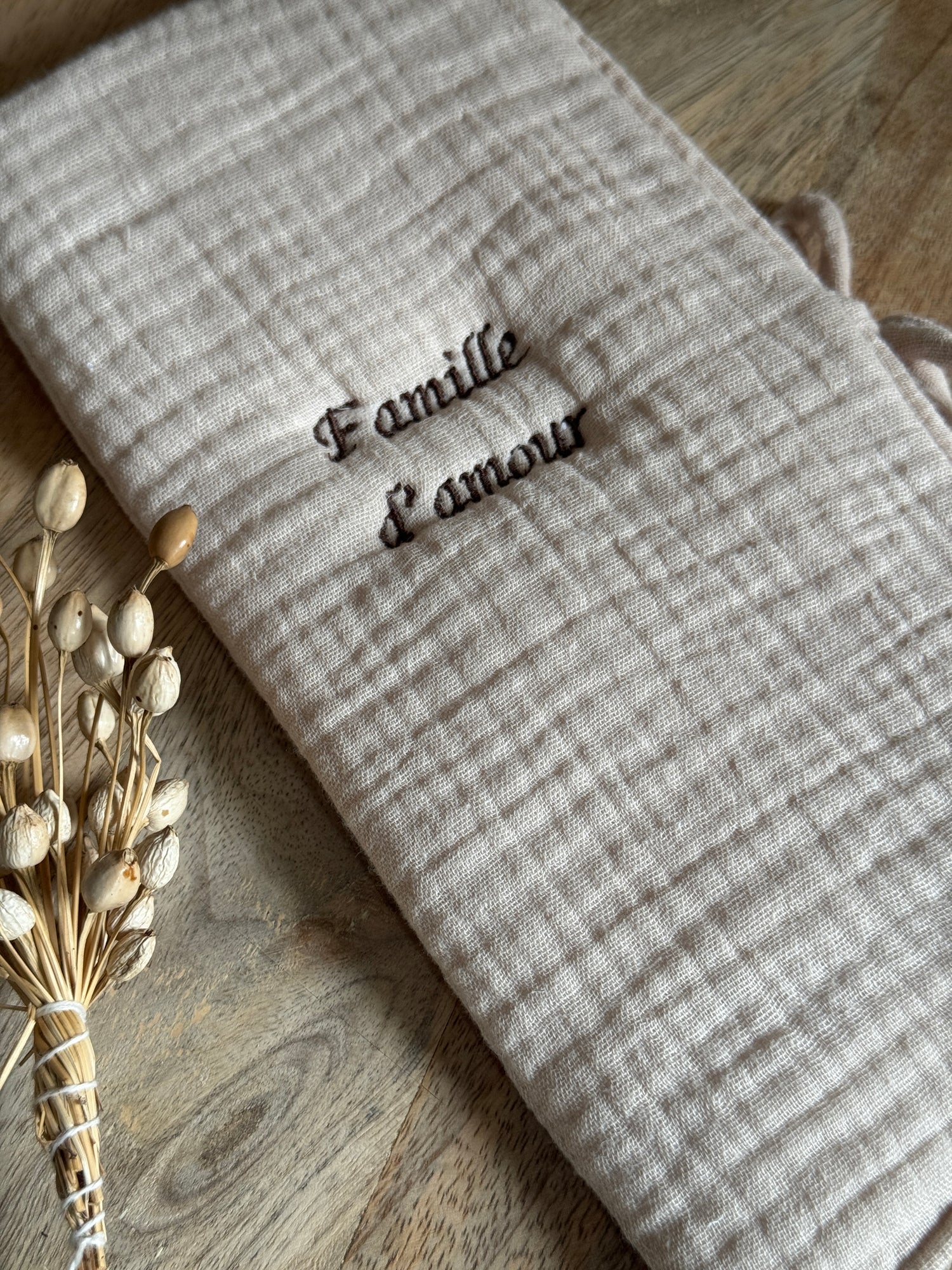 Protège Livret de Famille Personnalisé