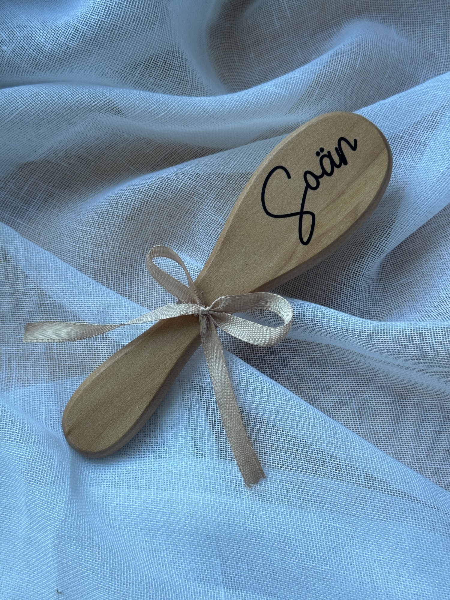 Brosse en Bois Personnalisée