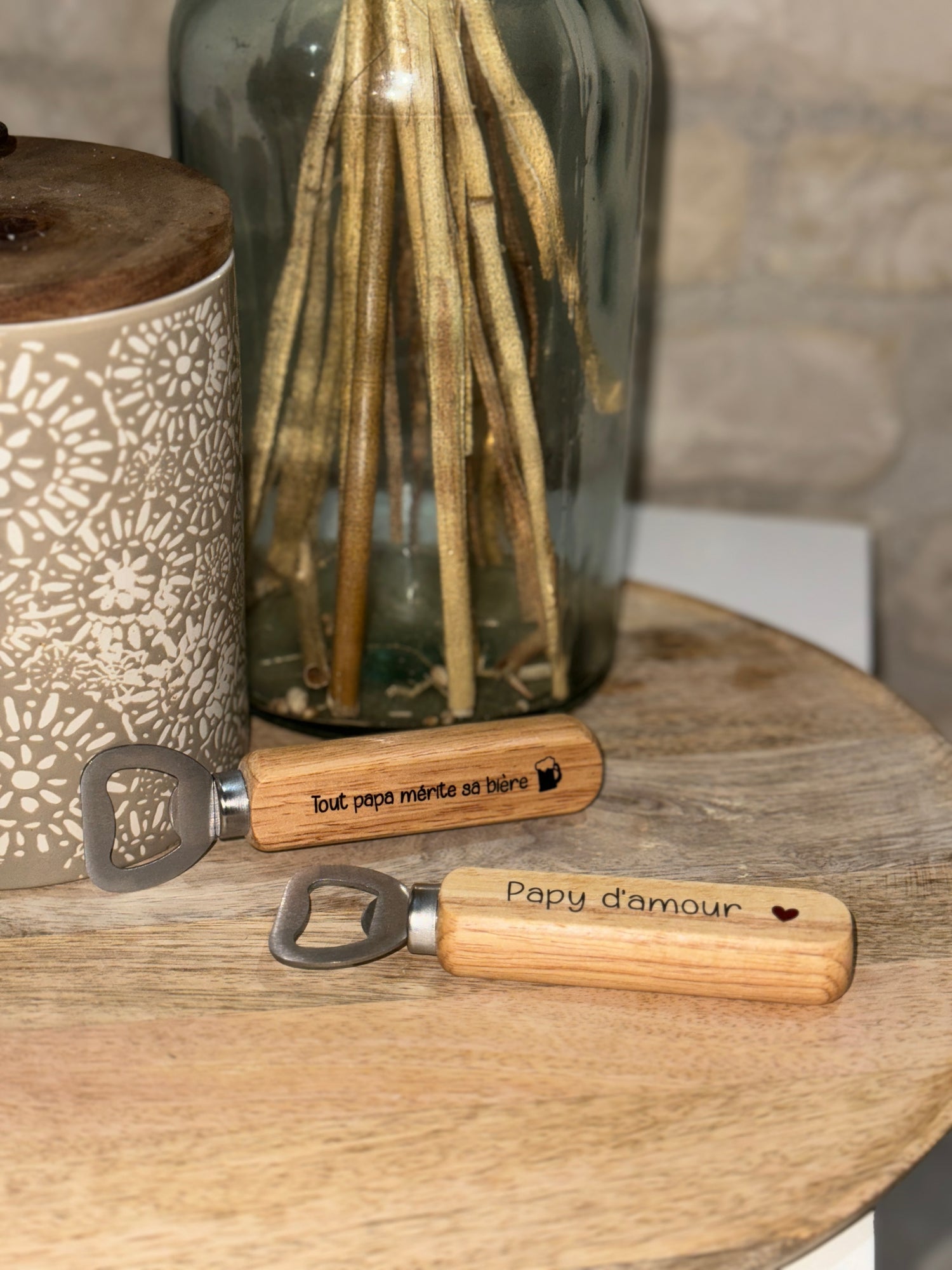 Décapsuleur Bois Personnalisé