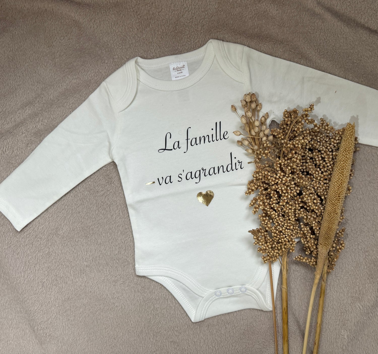 Body Bébé Personnalisé